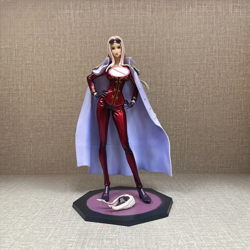 

23cm Navy Hina Figurine One Piece Action Figure POP Hina Figures Anime Perimeter Statue PVC Adult Collection Decor Model Toys