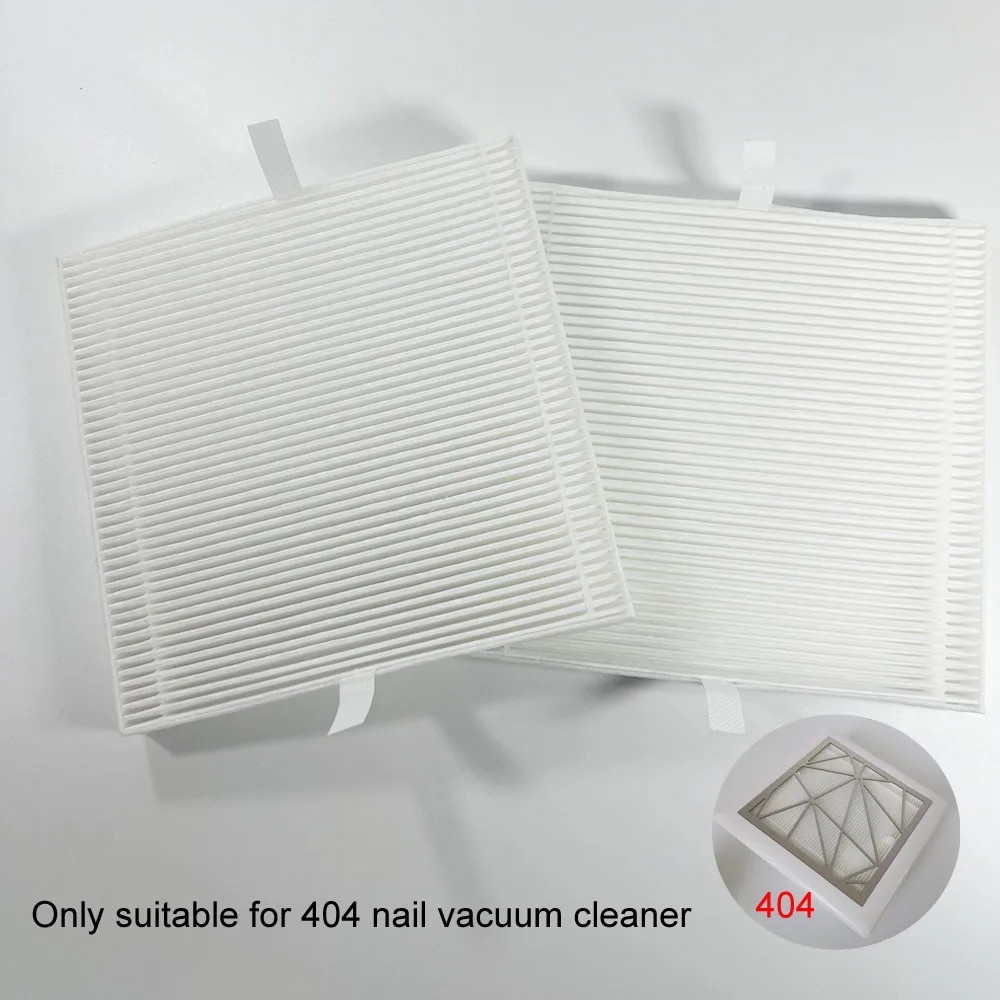 2 pcs HEPA filters/pack only for 404 nail vacuum cleaner