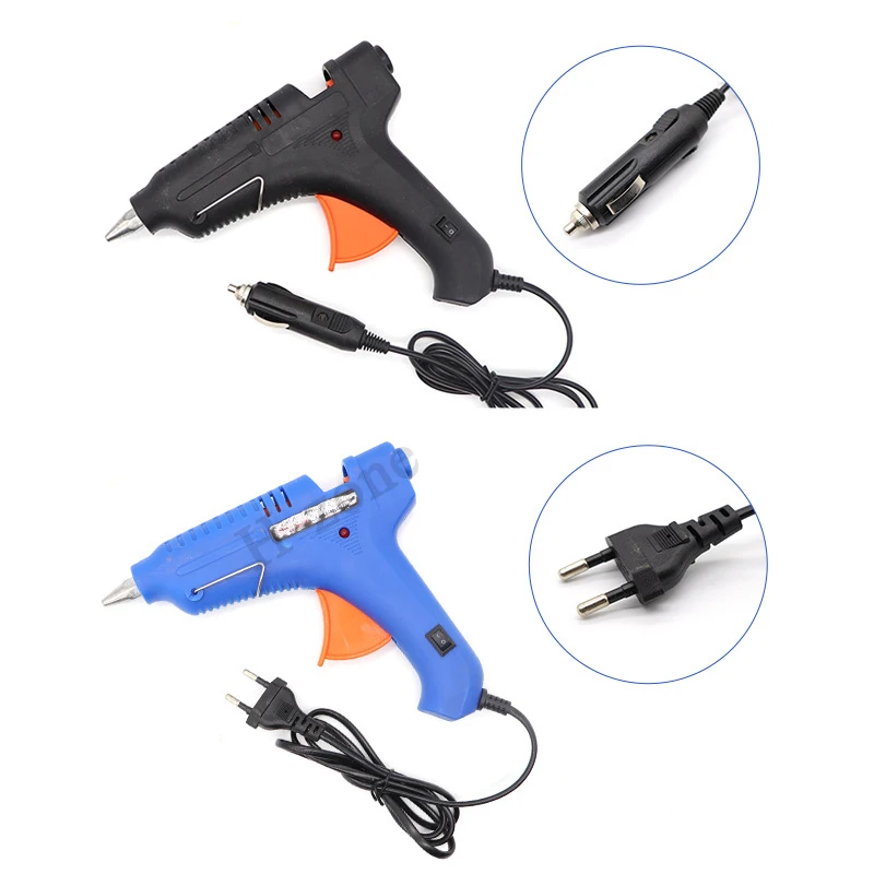 100W automobile dent repair glue gun On-board European, Australian and American hot melt glue gun with switch large glue gun