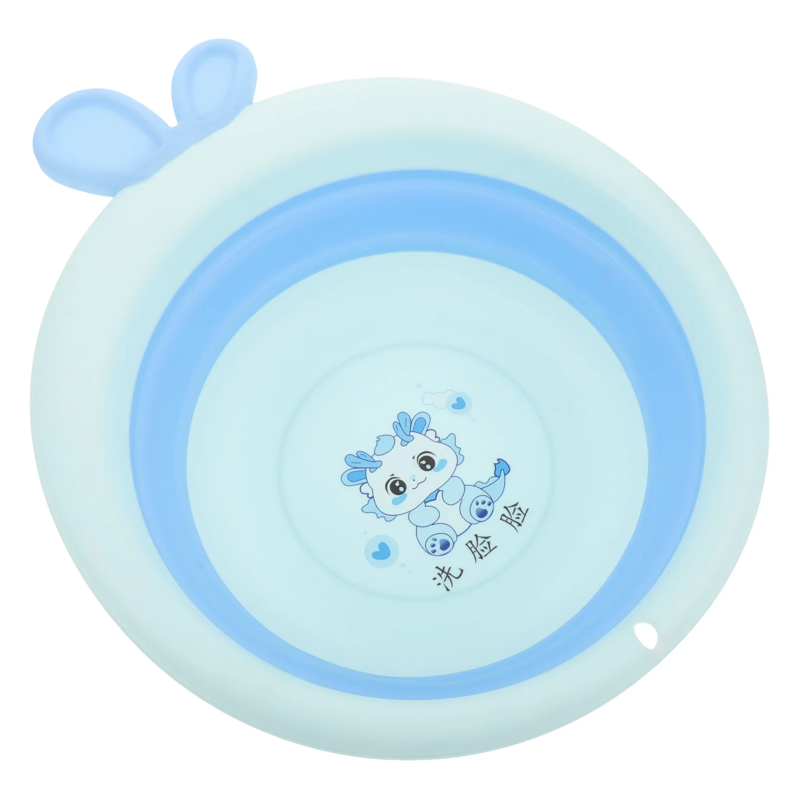 

Folding Collapsible Wash Basin Baby Bath Tub For Newborn Foldable Kids Bathtub Soft Material Space Saving Cute Cartoon
