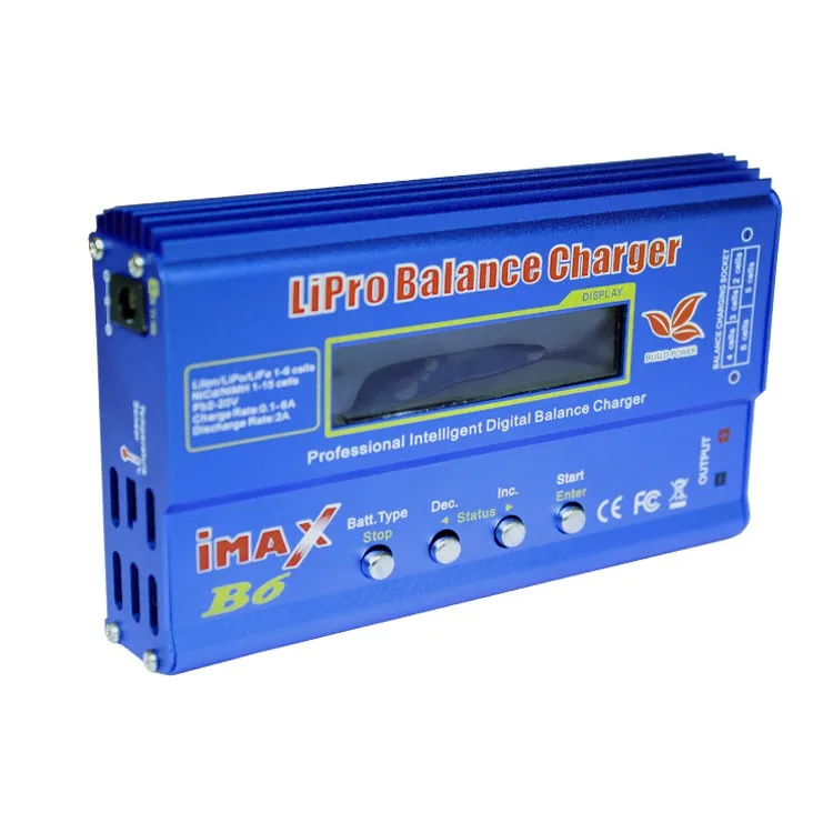 IMAX B6 B6AC 80W Akkuladegerät für Lipo NiMh Li-Ion Ni-Cd Digital RC B6 Lipro Balance Ladegerät Entlader + 12V 5A Adapter – Detail 1
