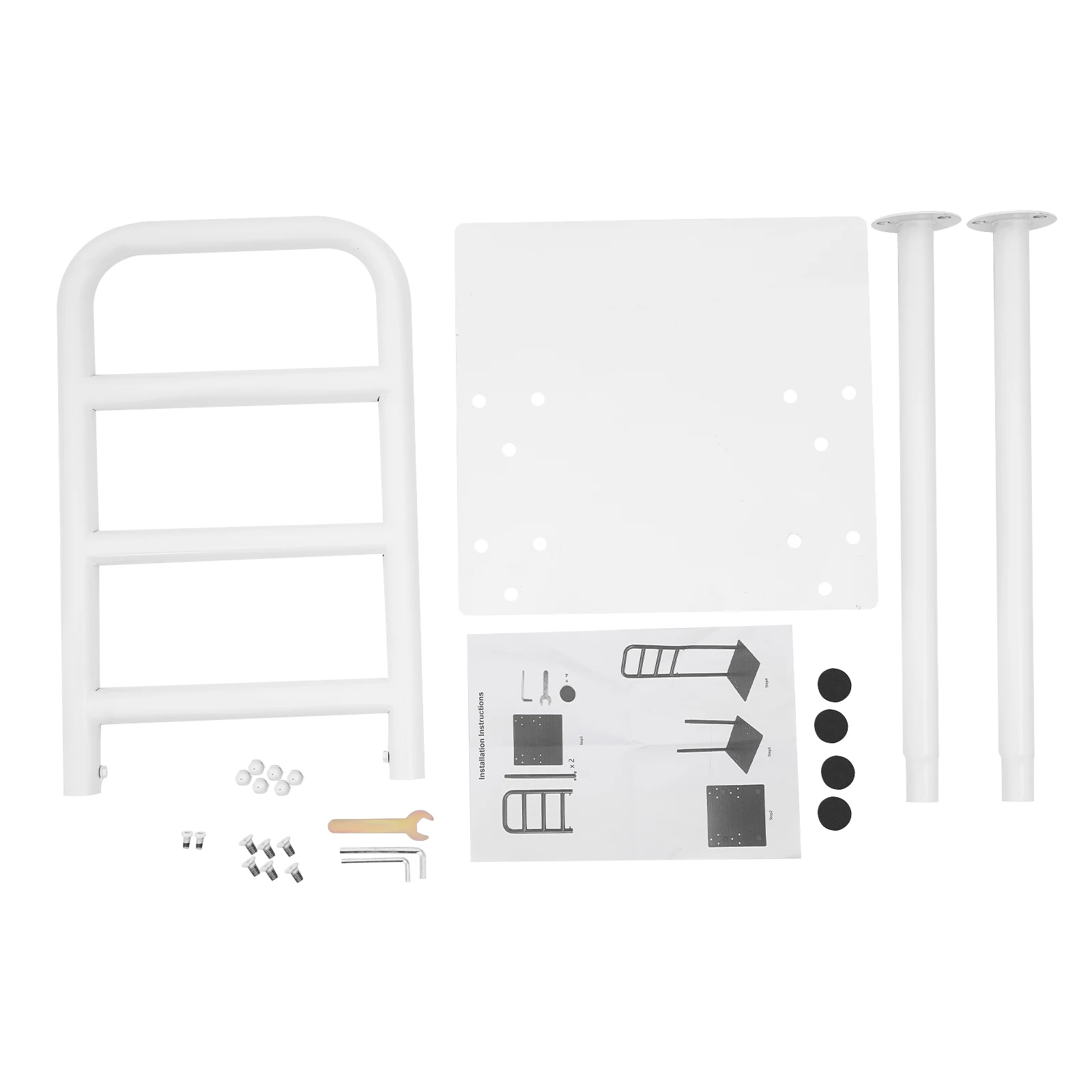 Penyangga Sofa Baja dan Besi, Penyangga Lantai untuk Lansia, Penyangga untuk Kamar Tidur, Kamar Mandi, Ruang Tamu