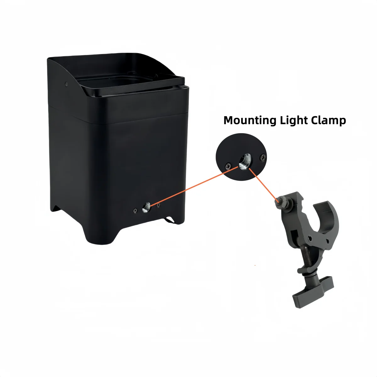 LED Par Light 6x18W 6in1RGBAW+UV Battery Lighting Wireless Remote Dj Par Control Wifi Battery for KTV Party Bar Wedding Party