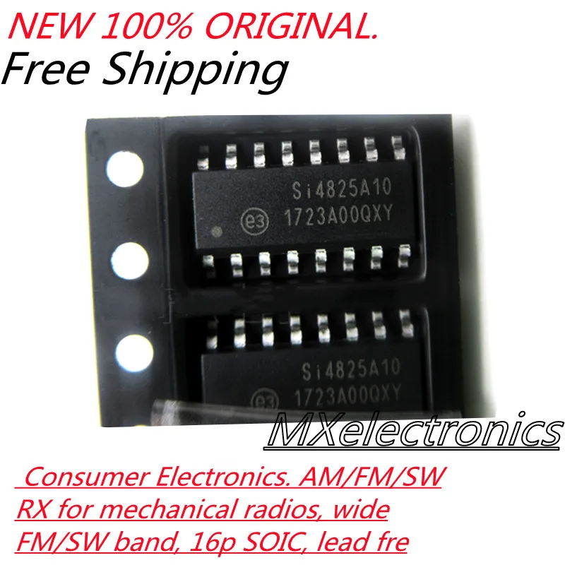 

10PCS/LOT 100% New SI4825 SI4825A10 SI4825-A10 SI4825-A10-CSR sop-16 ORIGINAL
