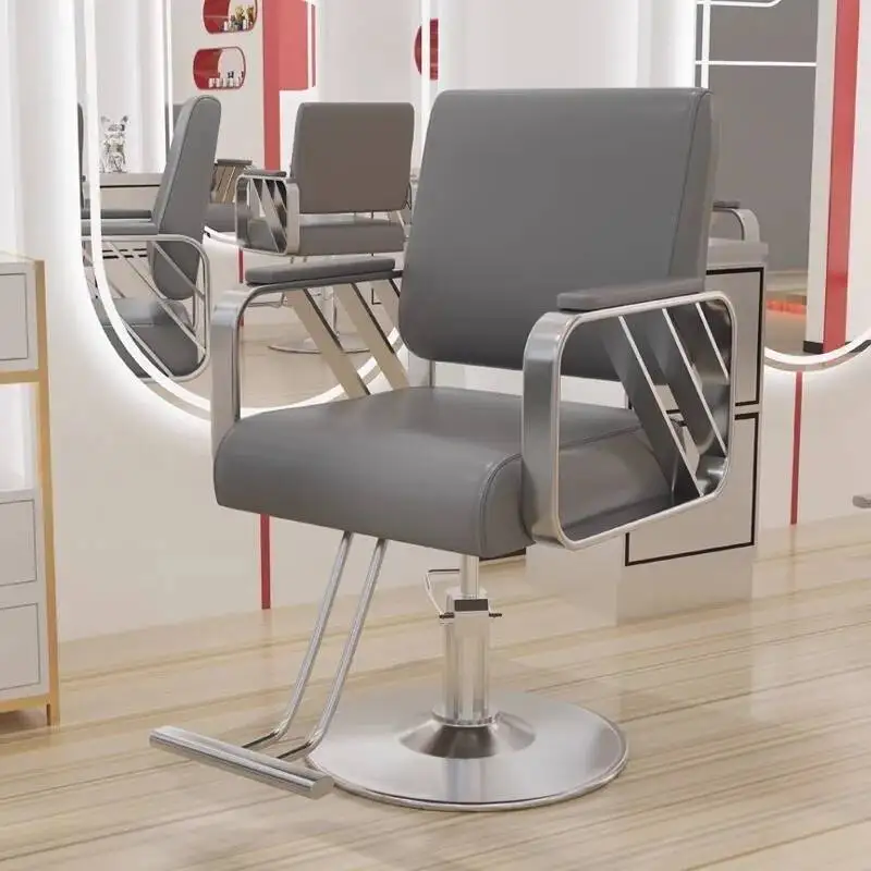 

Beauty Salon Barber Chair Saddle Makeup Shampoo Stool Hair Cutting Adjustable Styling Luxury Silla De Barbero Salon Furniture