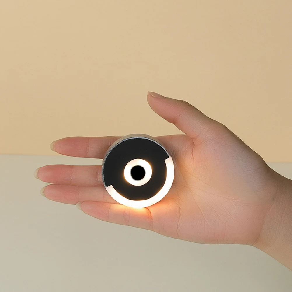 

Светильник для сумки с автоматическим датчиком, освещает вашу сумку, круглый светильник для сумки с задним зажимом, сенсорное управление, лампа для сумки для женщин и девушек