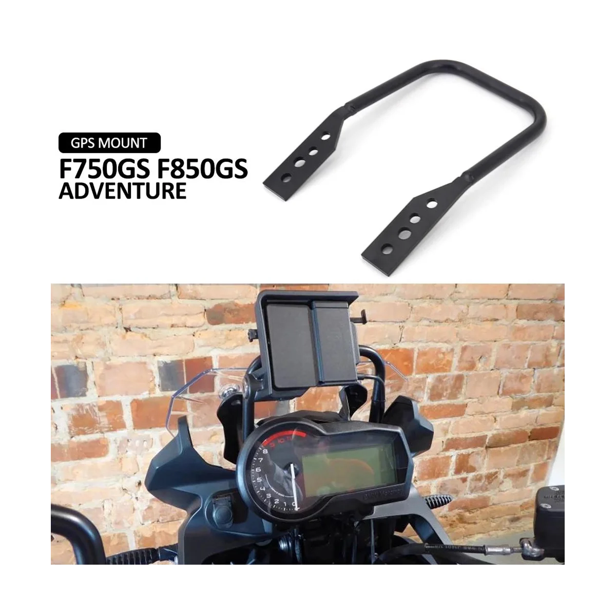 

Motorcycle Accessories Mobile Phone GPS Navigaton Plate Bracket Mount for BMW F750GS F 850GS F850GS ADVENTURE ADV