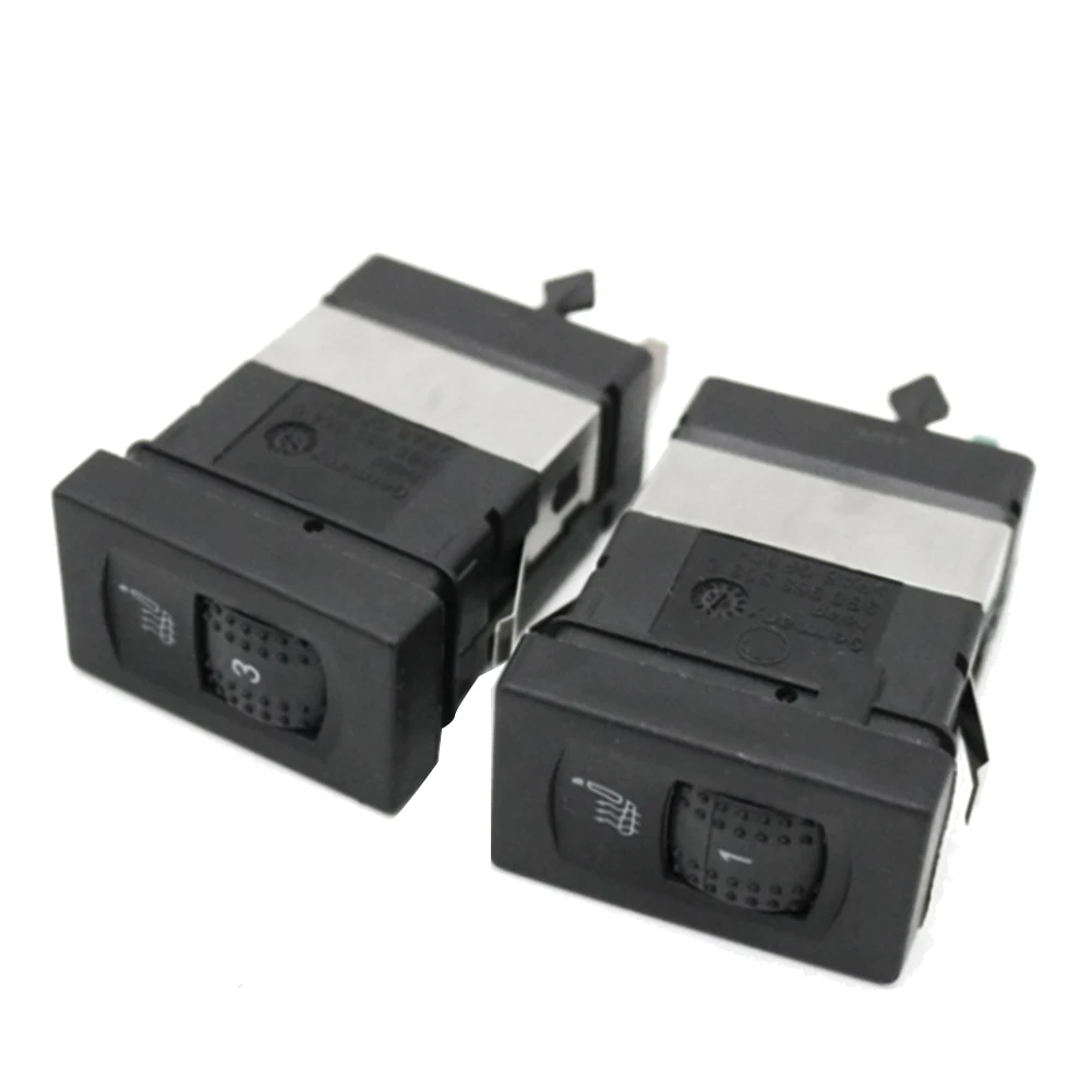 1 Pair for Passat B5 1998-2005 Front Seat Heated Control Switch Button 3B0963563C 3B0963564C