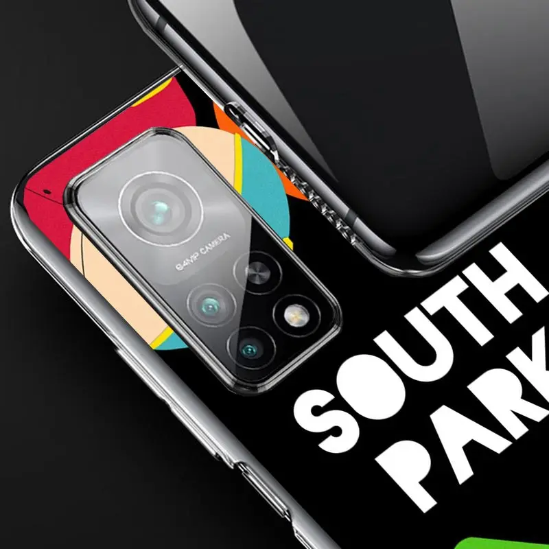 Cartoon S-South P-Parkes Phone Case For Xiaomi Redmi Note 13 12 11 10 11E Pro Plus 12S 11S 11T 10S 9 9S 8 8T 7 Soft TPU Back Cov