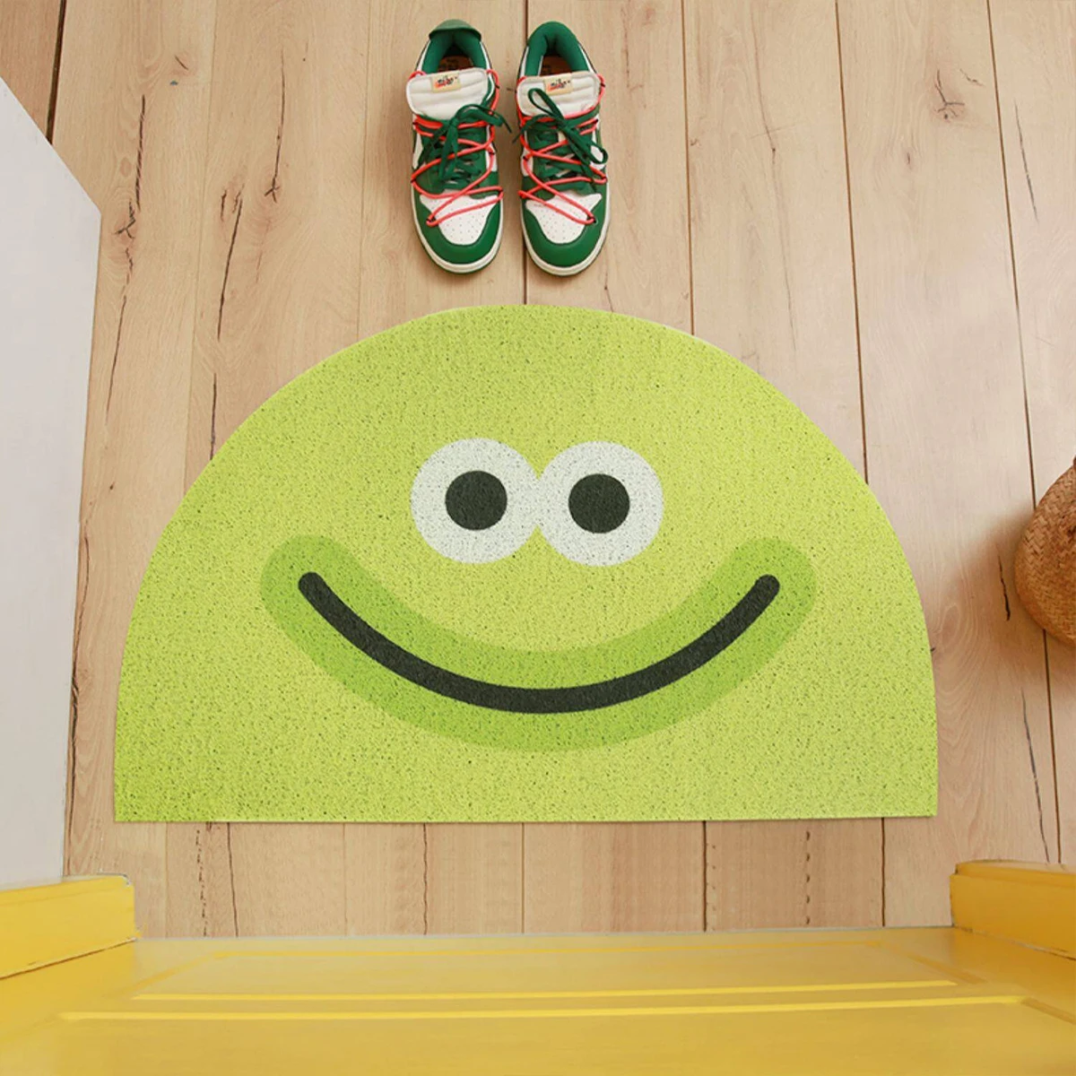 Anti-slip Entrance Door Mat Cartoon Entryway Carpet High-elastic High-density Wire Ring Rug Non-slip Wear-resistant Doormat 카펫트