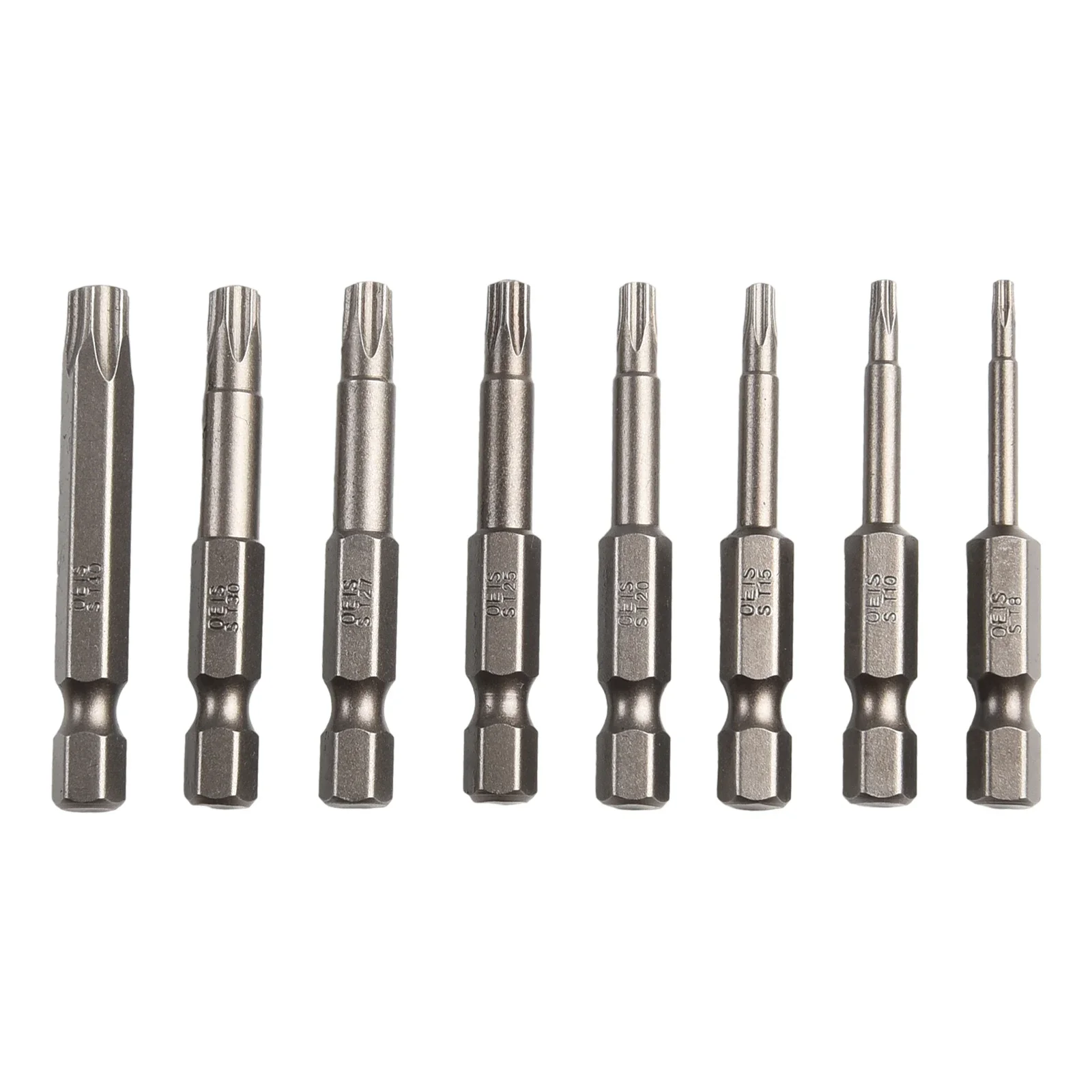 Hex Shank Mm T T Wide Range Of Torx S Five Point Torx Screwdriver Bits Set Five Point Torx Screwdriver Bits Set