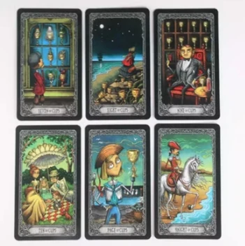 78 Cards Dark Mansion Tarot  cards Englishmysterious animal magic divination cards gam