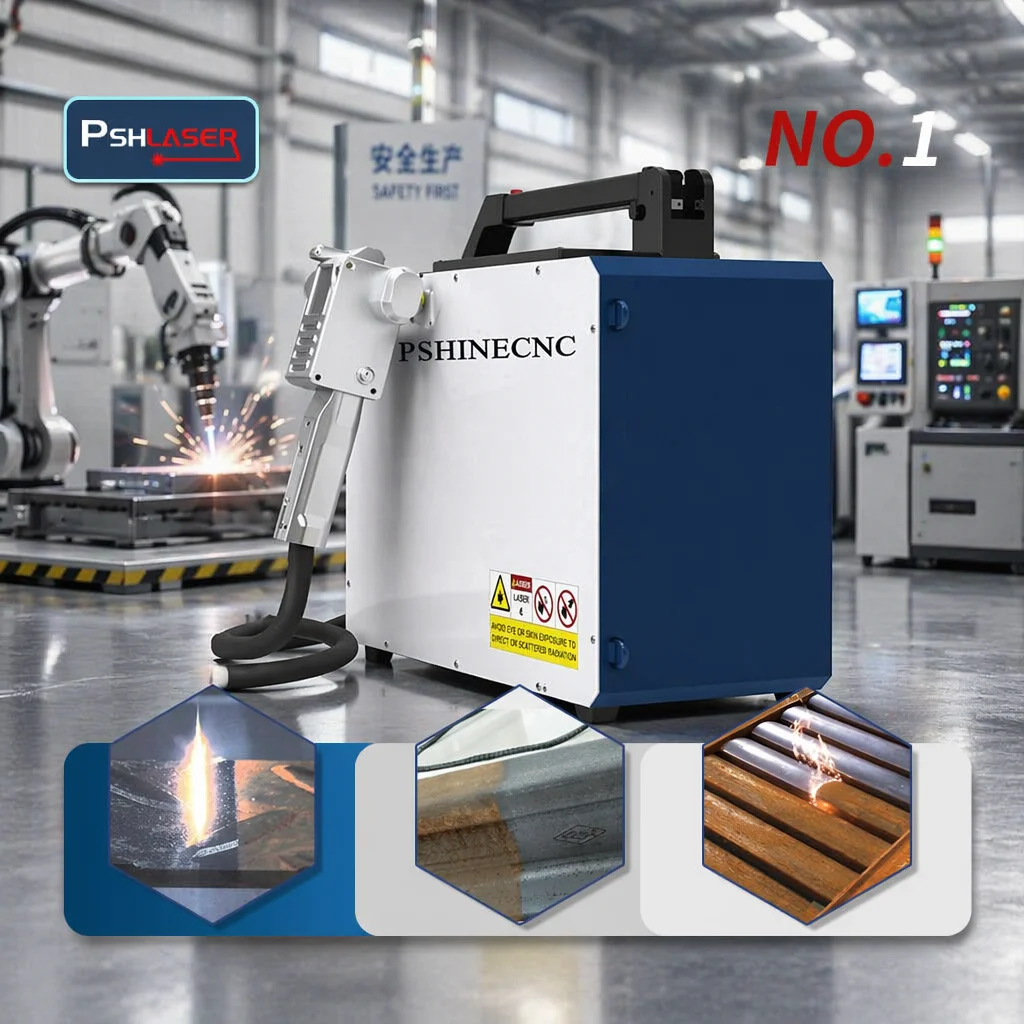 Compact Portable Pulse Laser Cleaner Professional Device For Metal Rust Surface Treatment
