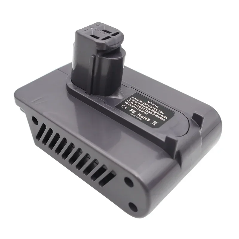 

MT31A Battery Adapter Converter for Makita 18V Lithium Battery Converting To for Dyson Type A Cordless Handheld Vacuum Cleaner