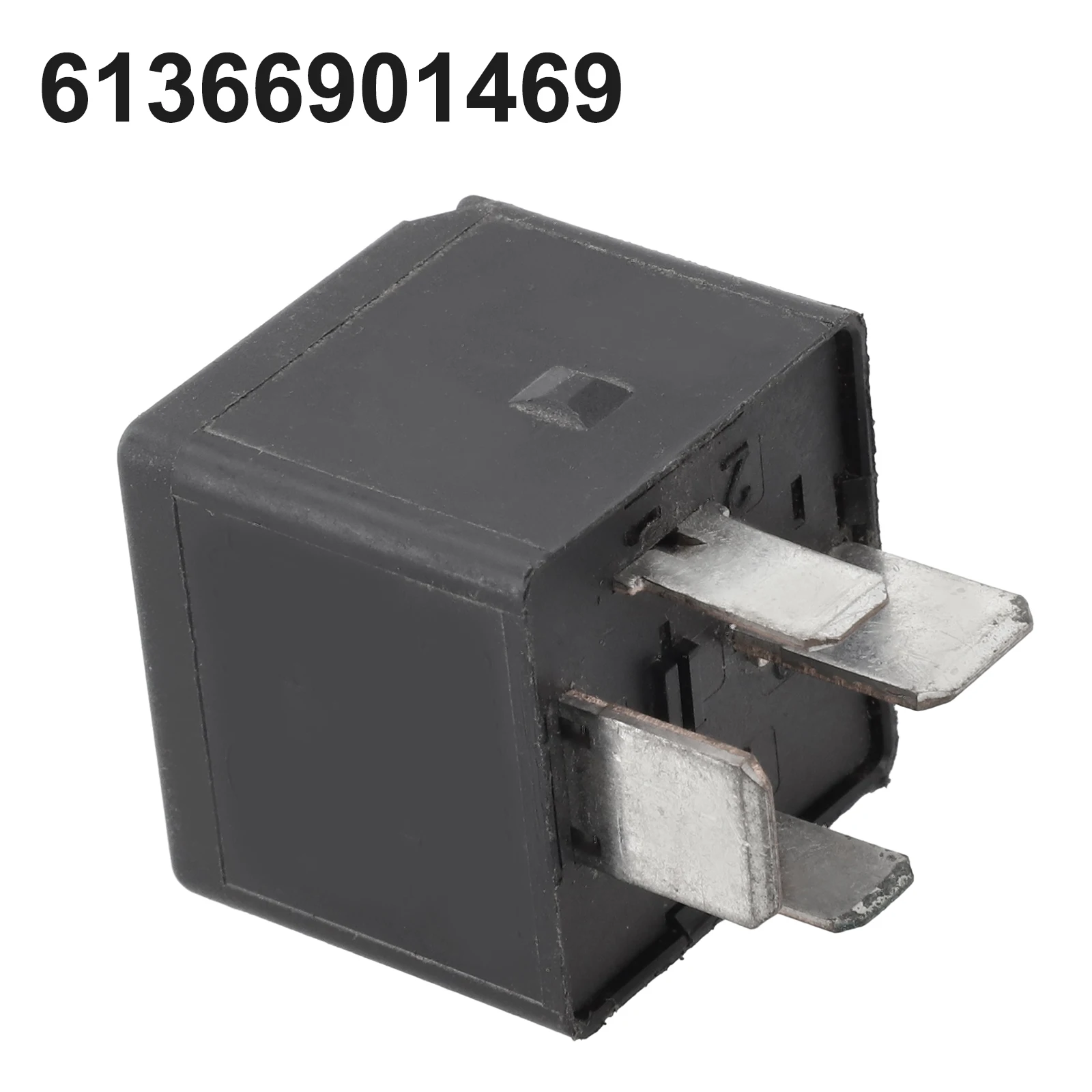 For BMW 323Ci 2000-2000 Relay Relay Black Car Accessories Relay 1pc 4PIN ABS Plug-and-play Practical Direct Fit
