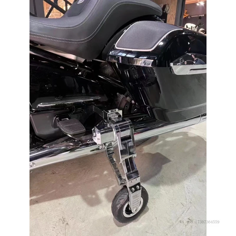 

Motorcycle Auxiliary Wheels Suit for BMWMotorcycle R18 R1250 R1200 K1600 Anti slip Support Wheels Stabilizer Wheels Landing Gear