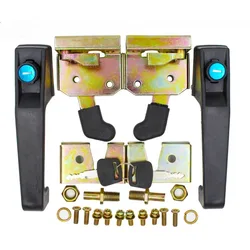 Electric Tricycle Four-wheeled Car Closed Shed Wagon Lock Door Assembly Door Handle Handle