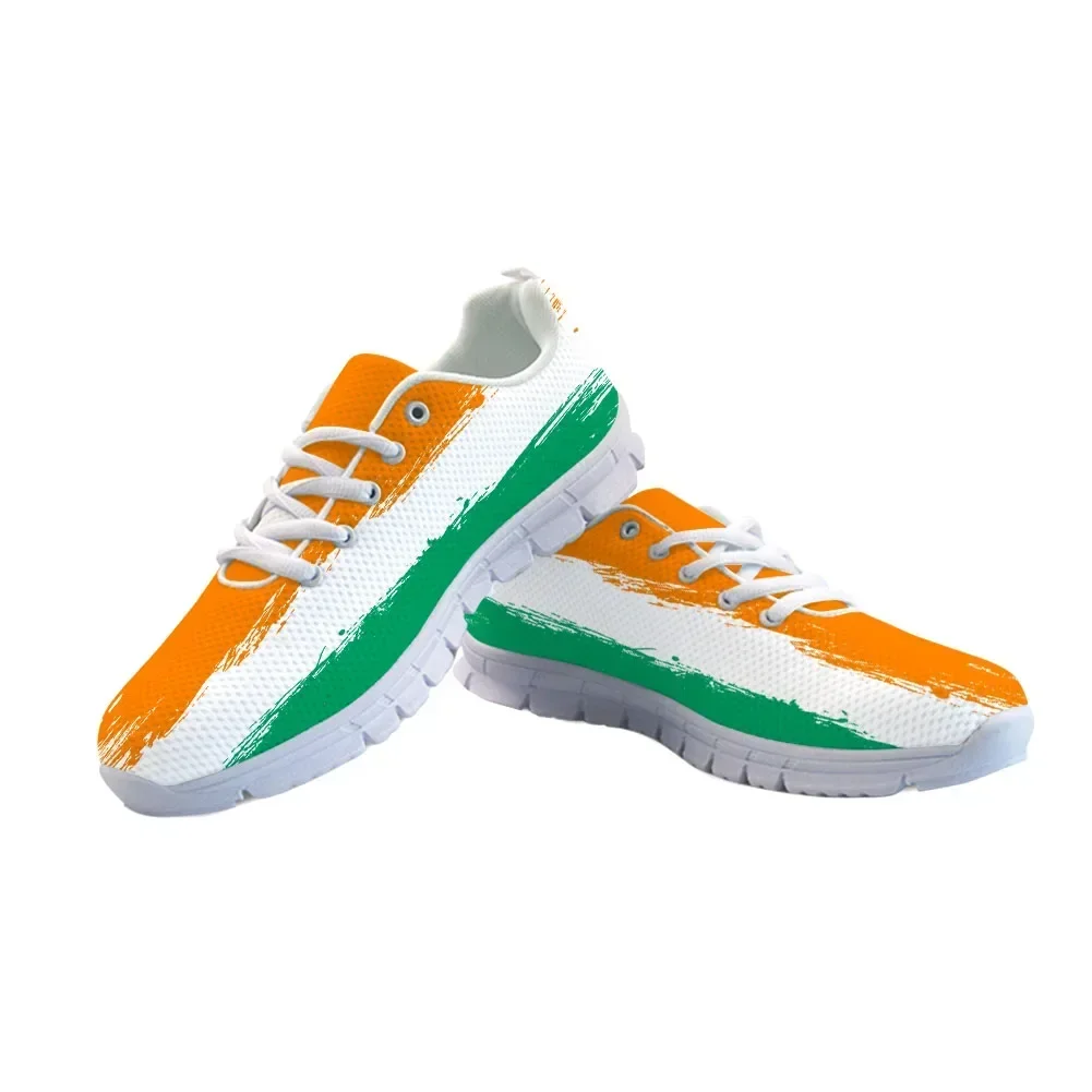 Ivory Coast custom name and number team logo travel Ivory Coast country France Ivory Coast flag printed photo casual shoes