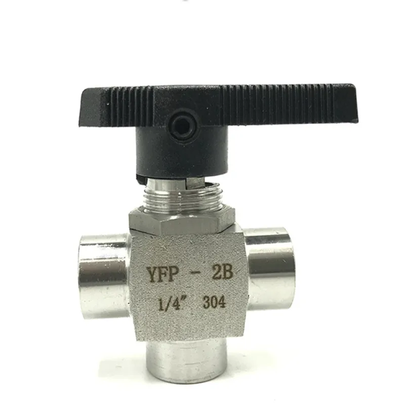 1PC Three-way Ball Valve Female Thread G1/8