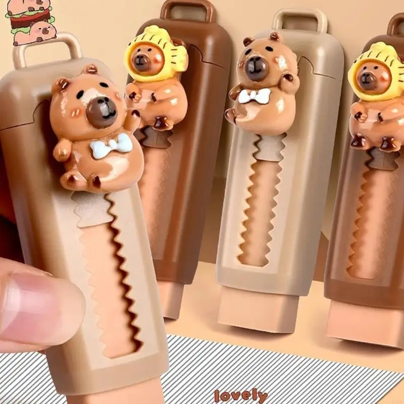 F3MA Переполняемый резиновый ластик с выдвижным рукавом легко стирать искусство ластик