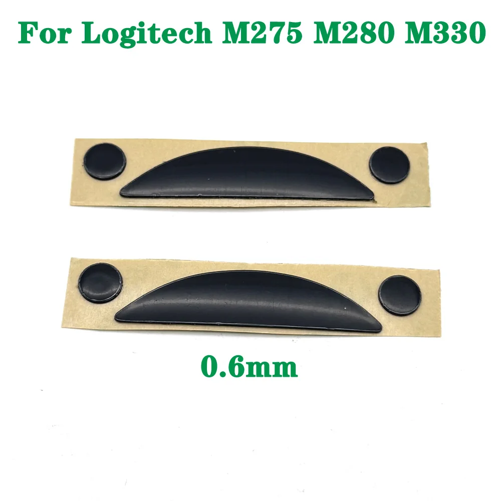 

1Sets Mouse feet skates mouse pads legs connector for Logitech M275 M280 M330 Black Whit 0.6mm Connector