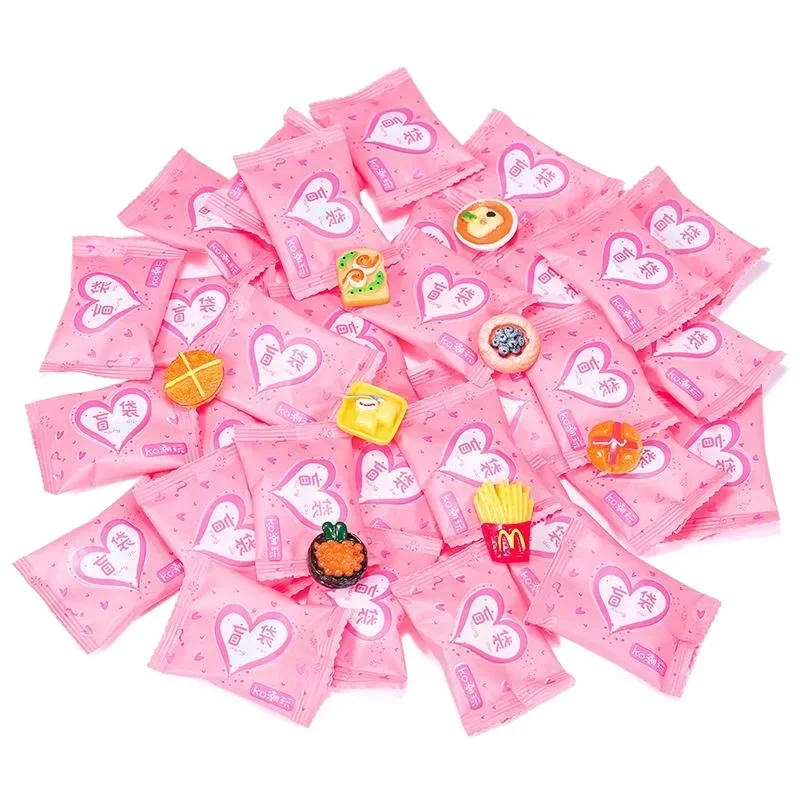 

Hot Randomly Pack Mini Food Toys, Mini Model Toys, Simulated Snacks, and Small Accessories