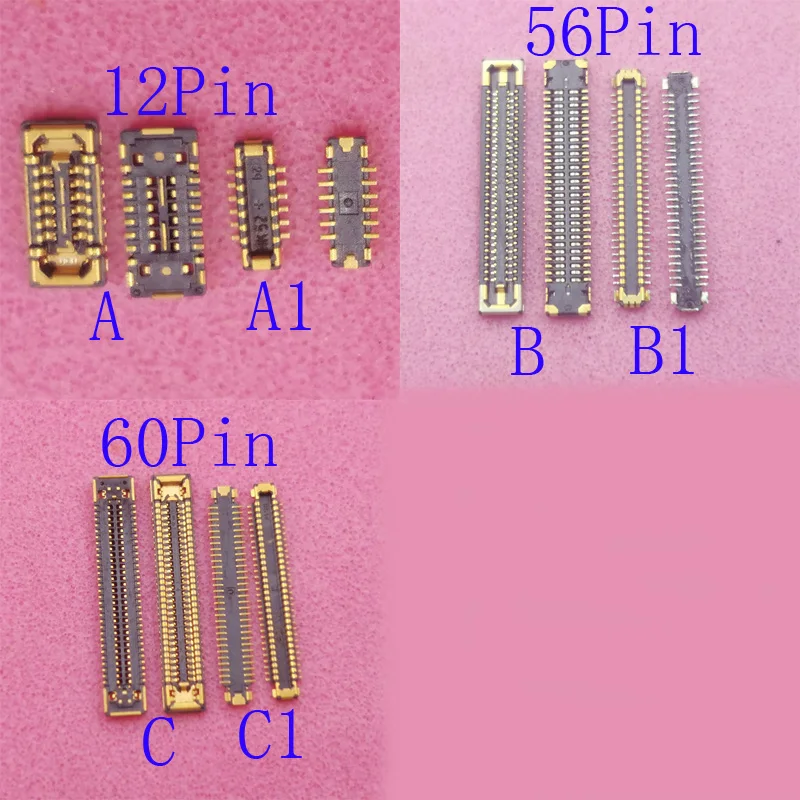 2-50Pcs Signal Antenna Connector Usb Charger Board LCD Screen FPC Plug For Samsung Galaxy G996 S21 Ultra Plus G991 12 60 56 Pin