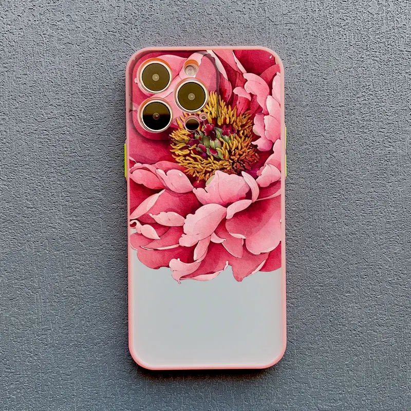 Vintage Blumen Handyhülle für iPhone 17 16 15 14 Pro Max 12 11 13 Pro Max Mini X XR XS 14 15 16 Plus Schmetterlings-Pflanzen-Rückseite – Detail 11
