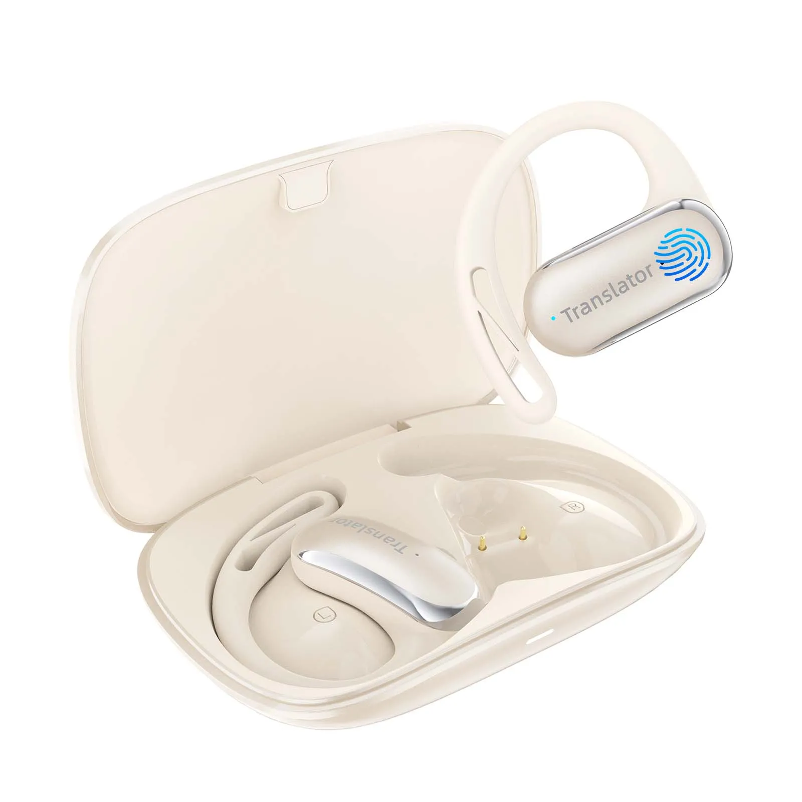 

Wooask F56 OWS Translator Earbuds Real Time Translator Headphones Instant Two Way Translation Device in 144 Languages for Travel