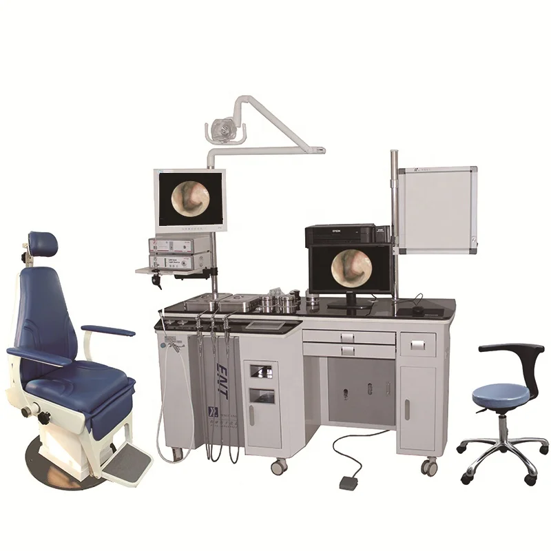 The factory produces ENT examination tables, ENT treatment workstations and ENT units