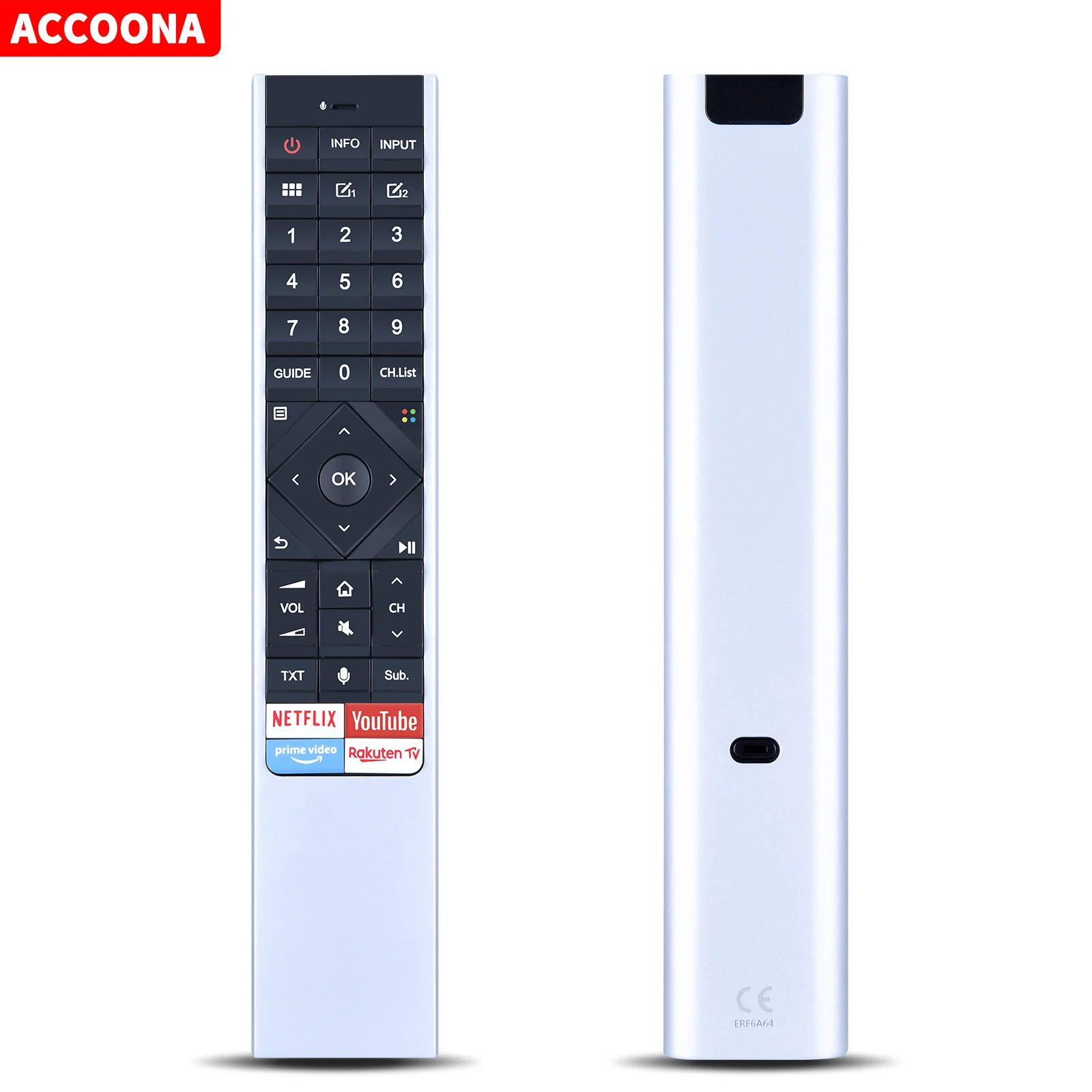 

Original Remote control ERF6A62 for Hisense H55O8B H65U8B H55U8B uhd 4k tv Fernbedienung