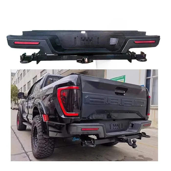 

GZDL4WD Car Plastic Bumpers Rear Step Bumper With LED Light Rear Bumper for Rangercustom