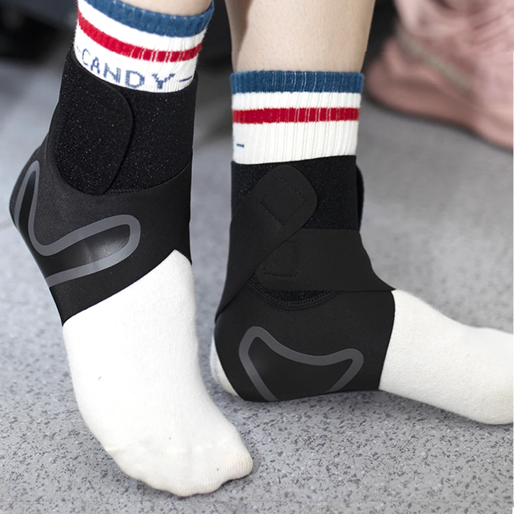 1PC Sports Compression Ankle Support Brace Ankle Anti-sprain Stabilizer Foot Protection Socks for Running Basketball Football