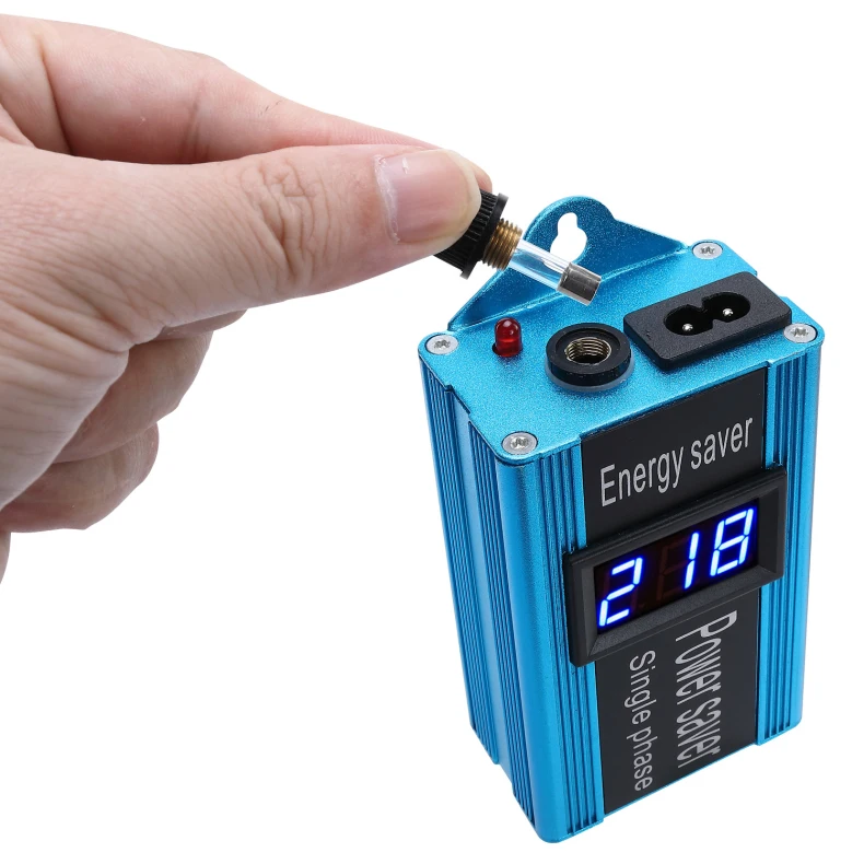 100KW Digital Electricity Optimizer Max Power Saver Energy Saving Equipment House Electricity Electric Bill Saving Device