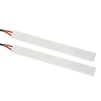 12V 24V 220V 200x21x5mm PTC ısıtıcı elemanı sabit termostat termistör hava elektrik isıtma sensörü kuluçka alüminyum kabuk