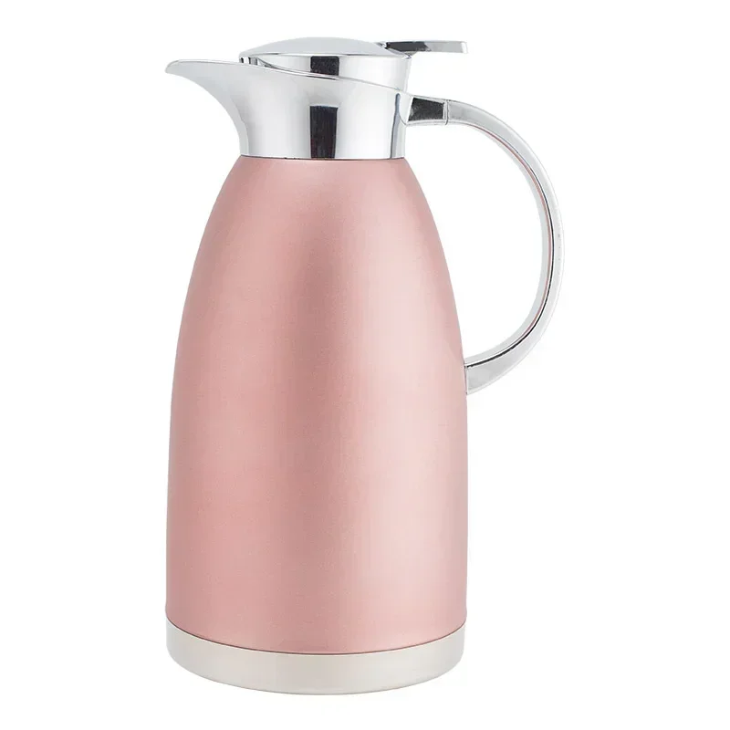 High Capacity Vacuum Insulation Pot 304 Stainless Steel Thermos Bottle Water Jug Double Layer Insulated Coffee Pots Tea Kettle