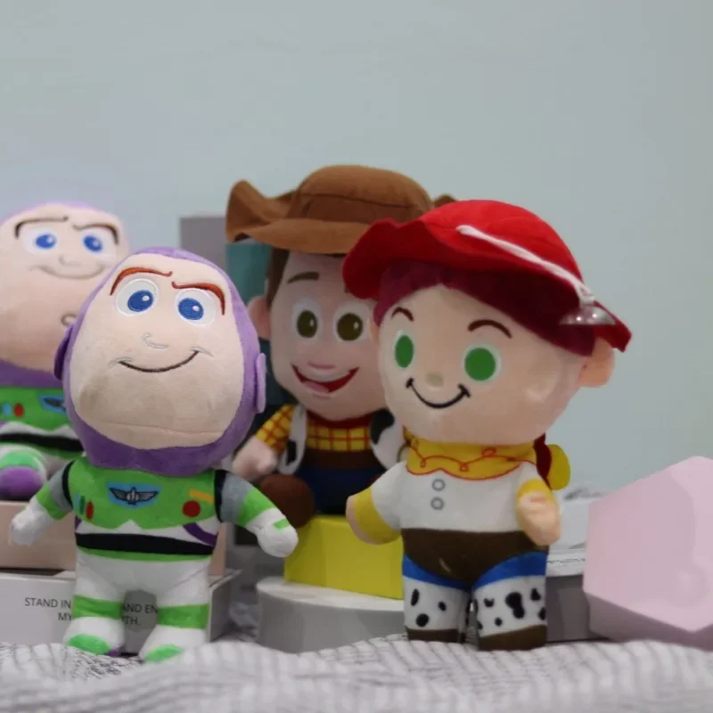 Disney Stuffed Plush Toy 20/25cm Plush Dolls Story Woody Alien Buzz Lightyear Decoration Model Doll Boys Girls Birthday Gift