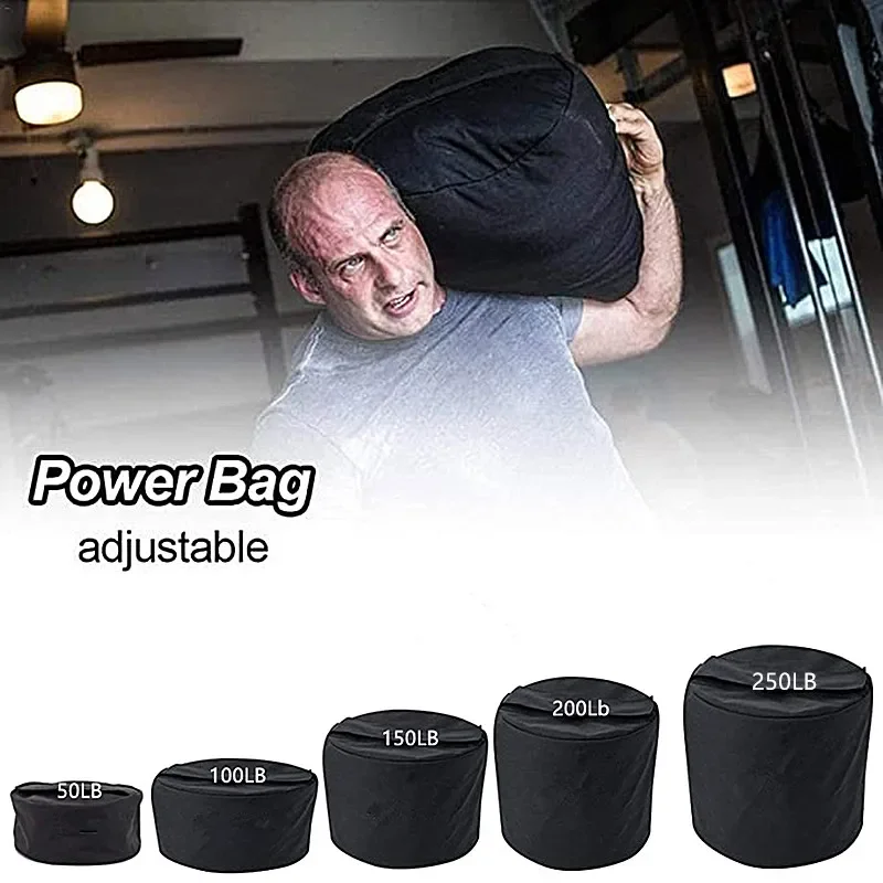 50LB-250LB Trainingssandsack, verstellbar, robust, Workout-Sandsäcke, Fitnessgewichte, Sandsäcke für Boxtraining, Fitnessheben