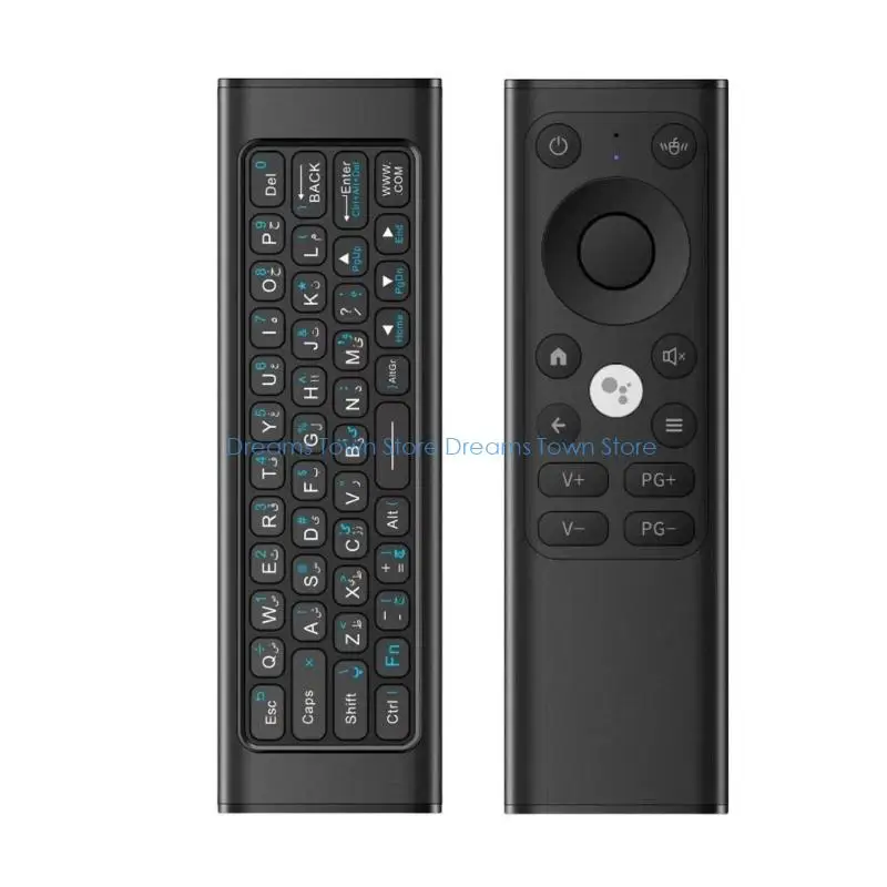 HX6A قابلة لإعادة الشحن Air Voice Remote 2.4g اللاسلكي يتميز بتكنولوجيا الدوران والوضع اللاسلكي المزدوج للسفر والمكاتب #3