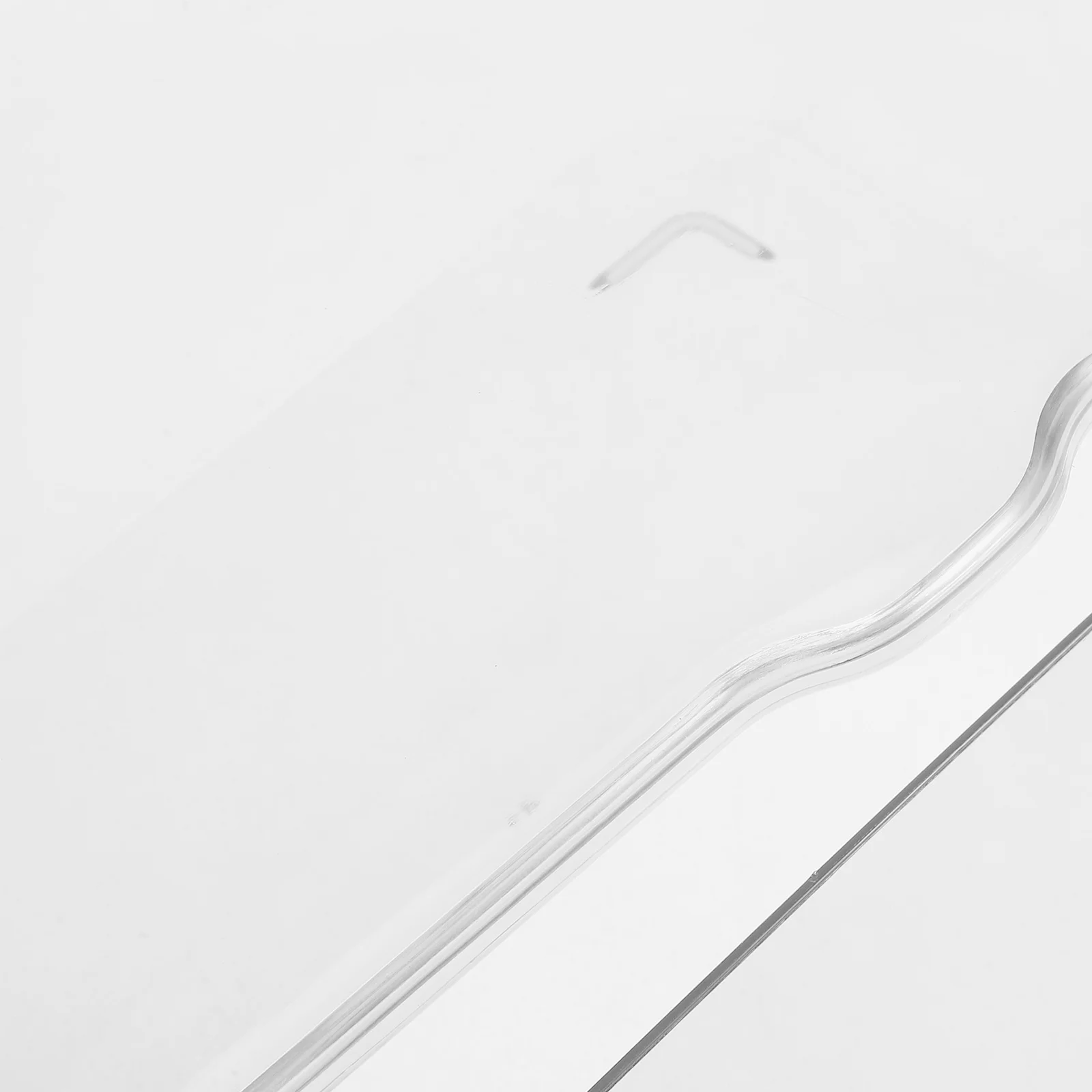 Phone Box Clear Plastic Desk Organizer Transparent Office Supplies Case For Stickers Jewelry Paper Clips Small Items