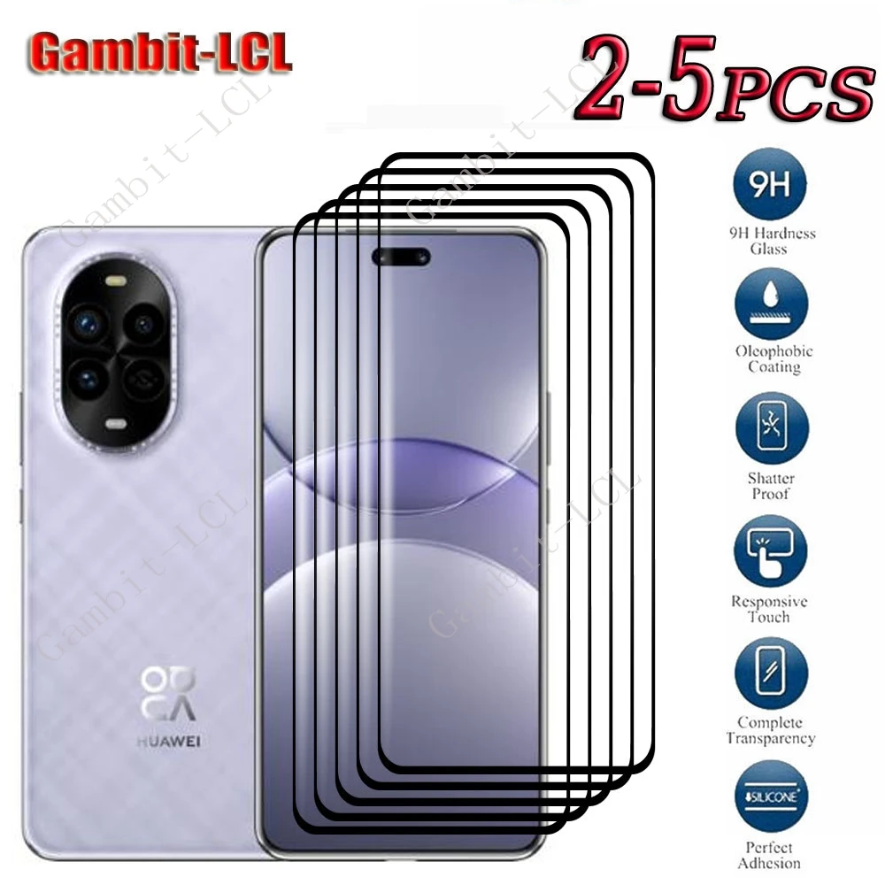 

2-5PCS 3D Curved Edge Tempered Glass For Huawei Nova 13 Pro 6.76" Nova13Pro 13Pro Screen Protective Protector Cover Film