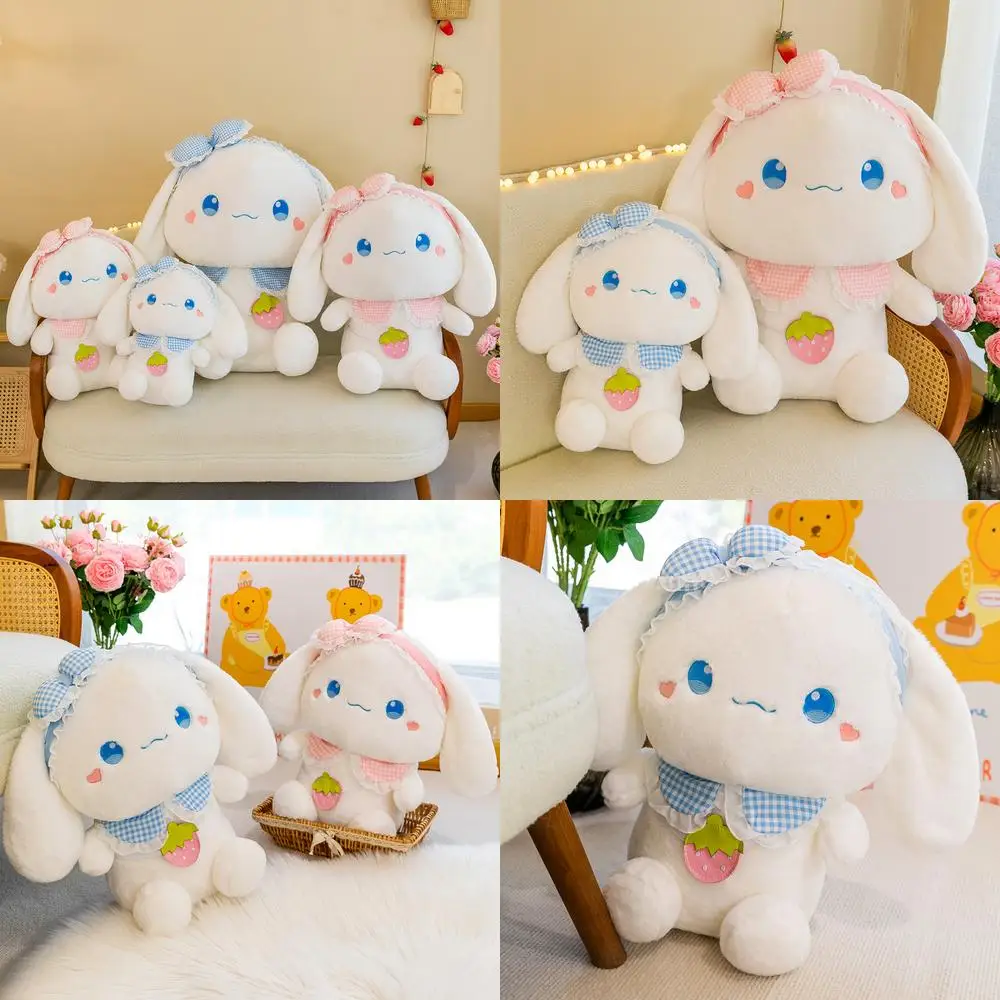 

65cm Sanrio Kawaii Strawberry Cinnamoroll Plush Toy Stuffed Doll Anime Long Pillow Cushion Kids Birthday Gift for Girls Women