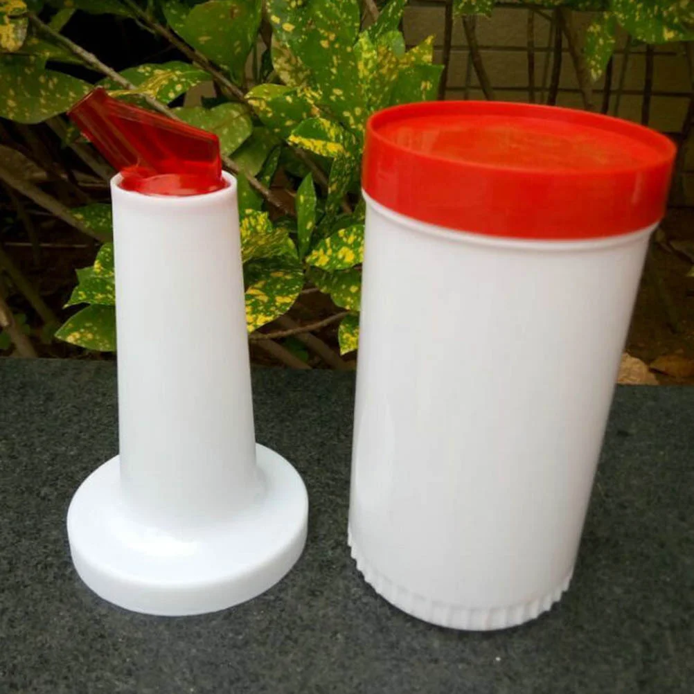 6Pcs 1L Drink Spout Pitcher Juice Bar Pour Bottles Plastic Go Containers Jug Bartender Accessories Fruit (Random color)