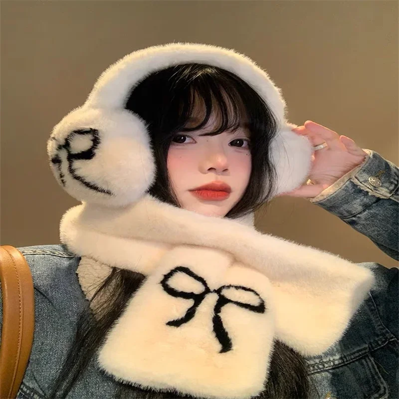 Plush Ear muffs Women Outdoor Cold Proof Ear Cover Warm Winter Headphones Cold Protection Winter Accessoriess girls cute items