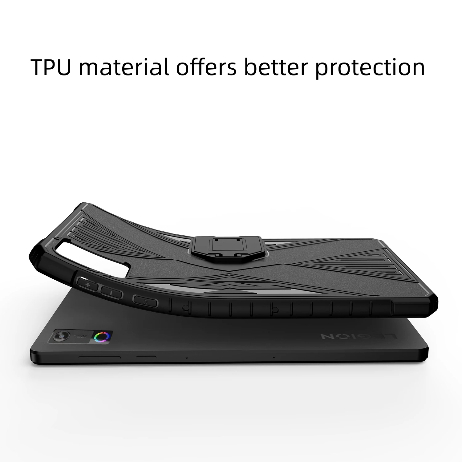 

Corner Plus Solid Design For Legion Y700 (2026) 5th Generation Gaming Tablet Case TPU Shock-Resistant Drop-Proof Protection Case