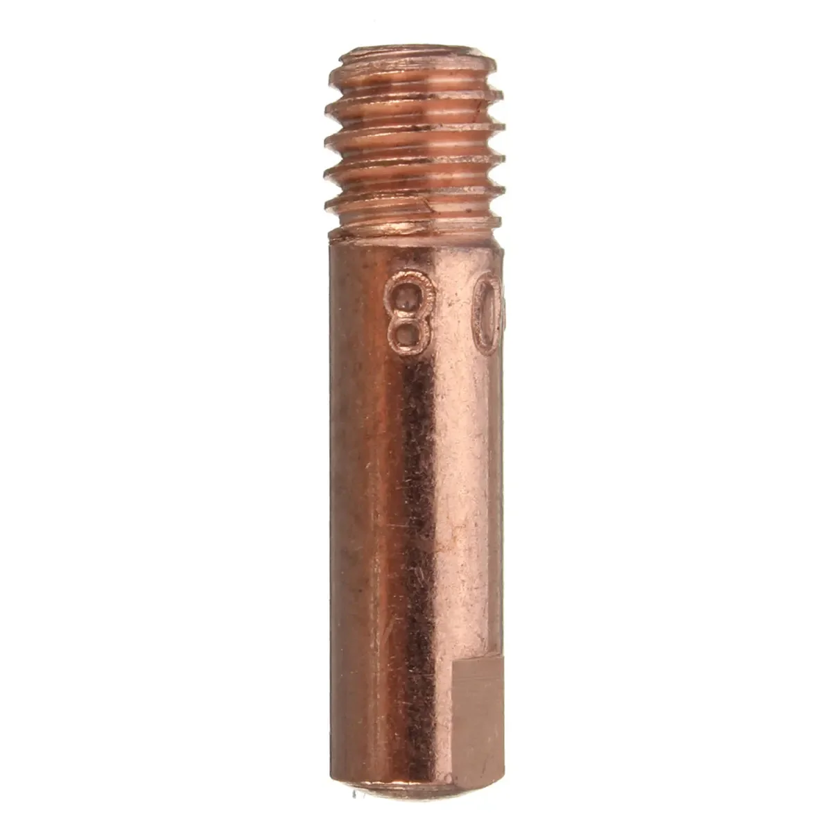 Imagem -06 - Pontas de Contato de Cobre Bicos de Soldagem para 24kd Mig Mag Ponta da Tocha de Soldagem m6 para Máquina de Solda de Bico de Gás 10 Peças 0.8 1.0 1.2 1.6 mm