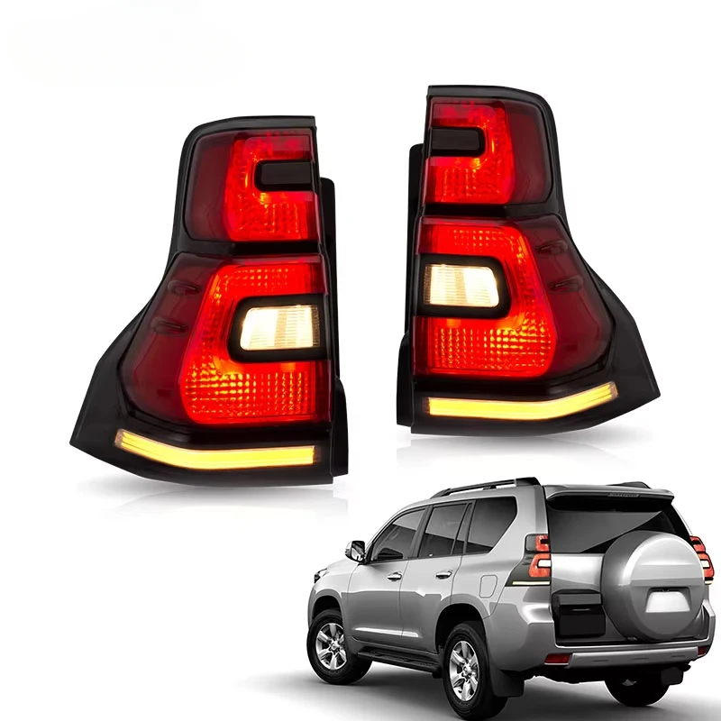 Car Tail Light Prado FJ150 LED Taillights 2011-2018 Rear Lights Tail Lamp Dynamic Auto Lamps for Toyota Land Cruiser Prado