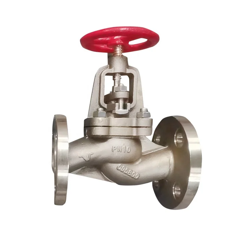 Controller per valvole pneumatiche Z Wave Valvole di controllo OEM con valvola a globo in bronzo diritta flangiata a temperatura normale dell'acqua generale