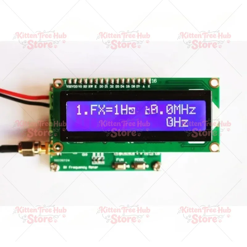 1Hz~ 2.7GHz Frequency meter RF HF frequency meter, can measure low f requency and high frequency signals