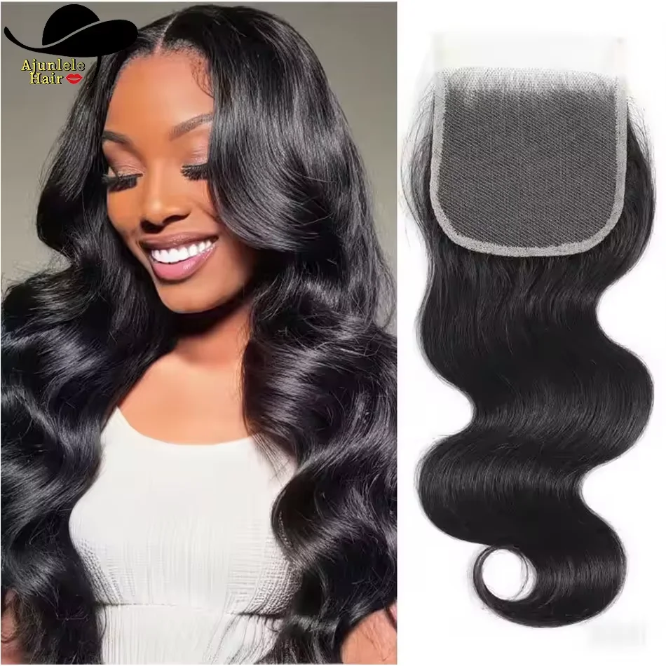 Malaysian Human Hair 4x4 Lace Closure with Baby Hair Natural Color Body Wave HD Transparent 13x4 Lace Frontal Wholesale Price